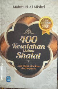 Image of 400 KESALAHAN DALAM SHALAT