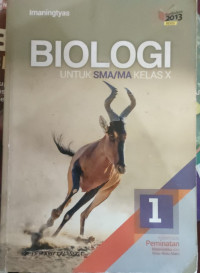 Image of BIOLOGI UNTUK SMA/MA KELAS X  JILID 1