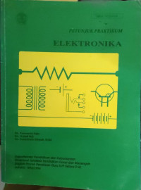 Image of PETUNJUK PRATKTIKUM ELEKTRONIKA