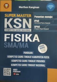 Image of SUPER MASTER KOMPETISI SAINS NASIONAL (KSN) FISIKA SMA/MA