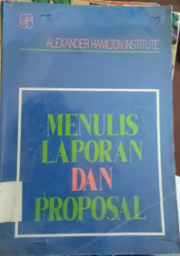 Image of MENULIS LAPORAN DAN PROPOSAL