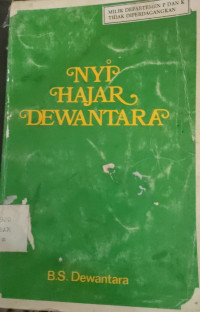 Image of NYI HAJAR DEWANTARA