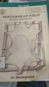 Image of PENYAMAKAN KULIT SECARA SEDERHANA