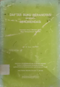 Image of DAFTAR BUKU BERANOTASI DENGAN REKOMENDASI NO 19