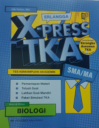 Image of ERLANGGA XPRESS TKA BIOLOGI SMA/MA